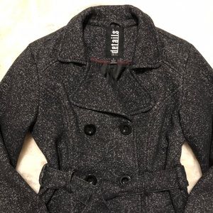 Cute Speckled Pea Coat